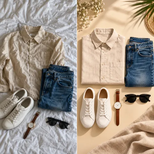 Flat Lay Clothing